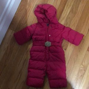 Ralph Lauren Bunting Snowsuit